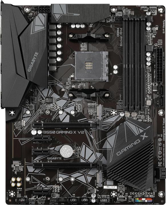 Immagine prodotto Gigabyte B550 GAMING X V2 (AM4, AMD B550, ATX)
