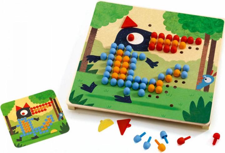 Actual product image Djeco Mosaico Rigolo (Italian)