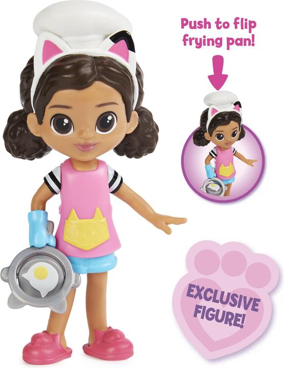 Actual product image Spin Master Gabby's Dollhouse Cat-Tivity Pack Lunch And Munch