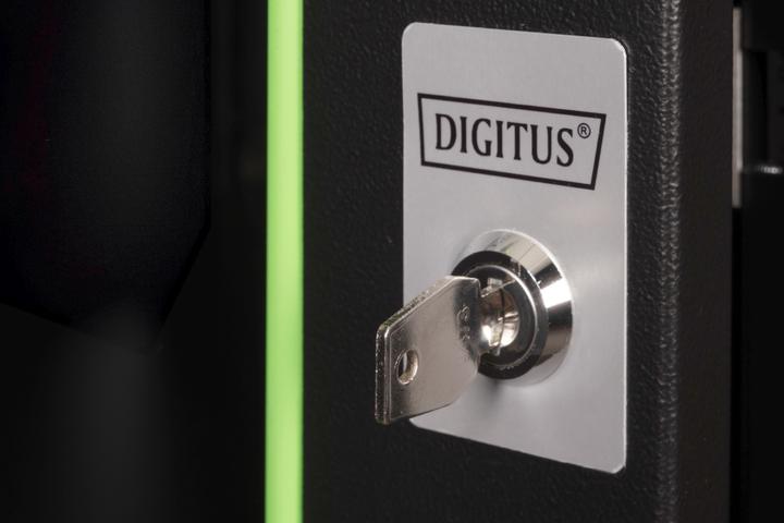 Produktbild Digitus Wandgehäuse Unique Serie - 600x600 mm (BxT) (7 HE, 19 Zoll Rack)