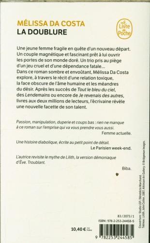 Immagine prodotto La doublure (Francese, Da Costa, 2024)