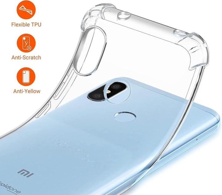 Immagine prodotto Screenguard Xiaomi Mi A2 Lite Custodia Crystal Soft Airbag Bumper (Mi A2 lite)