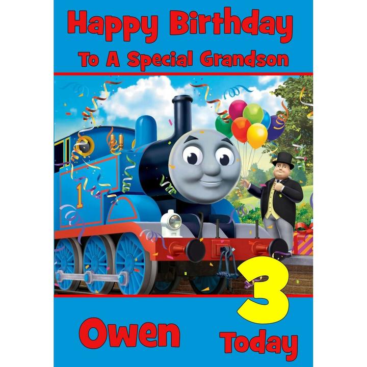 Immagine prodotto Thomas & Friends Biglietto di compleanno Age 1 Today