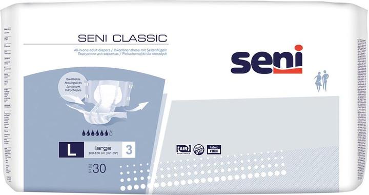 Produktbild Seni Classic Inkontinenzwindel (30 x, Large)