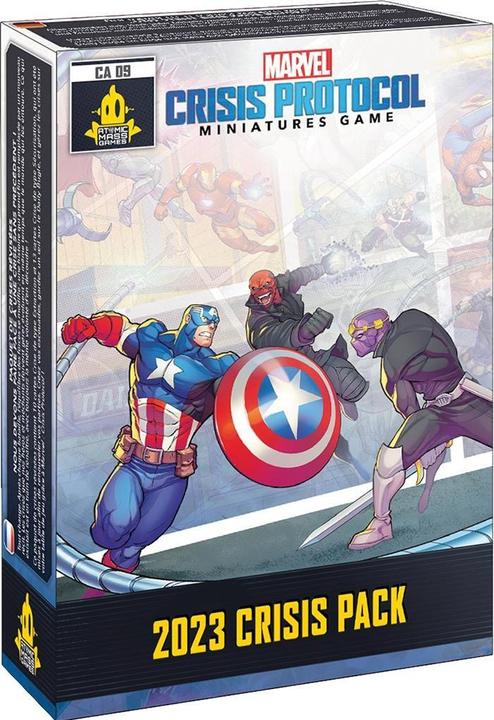 Actual product image Atomic Mass Games AMGD2102 - Marvel: Crisis Protocol - 2023 Crisis Pack (Crisis Card Pack 2023), age 14+. (German)