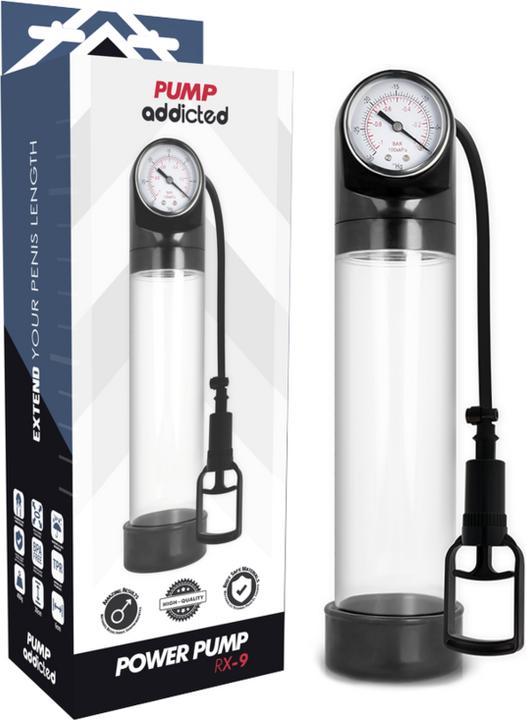 Actual product image Pump Addicted Rx9 Transparent
