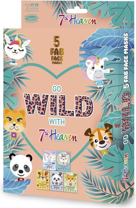 Immagine prodotto 7th Heaven Geschenkset Go Wild Animal (Set per la cura del corpo)
