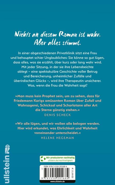 Image du produit Die Lügnerin (Allemand, Friedemann Karig, 2023)