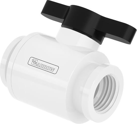 Actual product image Barrow Ball Valve (10mm) G1/4 inch Ball Valve, white - black