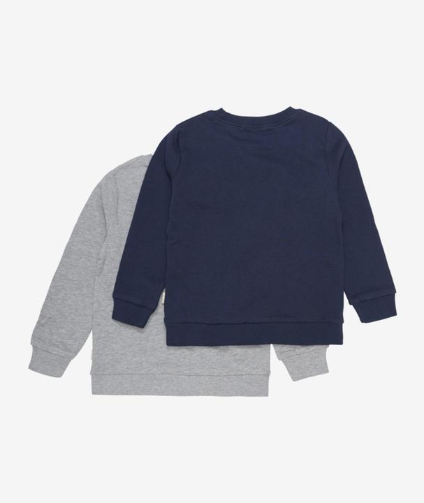 Image du produit Minymo Lot de 2 t-shirts manches longues Grey Melange Gr. 116 (116)