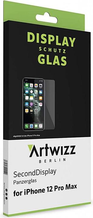 Actual product image Artwizz Second Display (1 Piece, Apple iPhone 12 Pro Max)