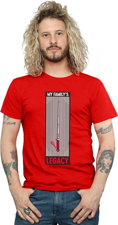 Actual product image Disney Mens Mulan Movie Legacy Sword T-Shirt (M)