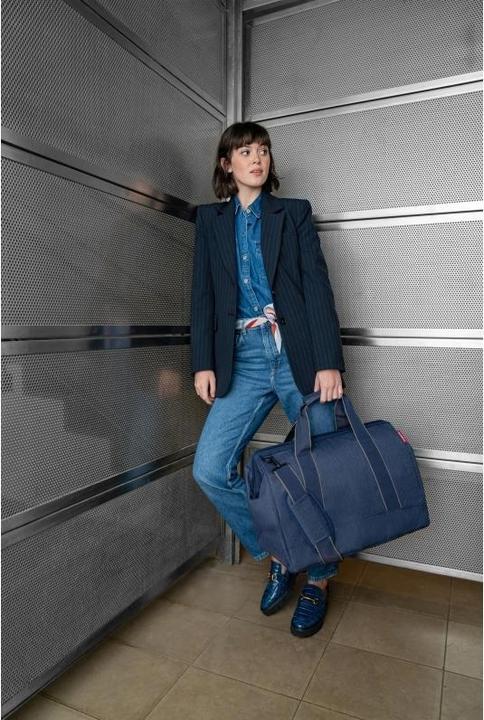 Immagine prodotto reisenthel Borsa a tracolla Allrounder L a spina di pesce Blu scuro
