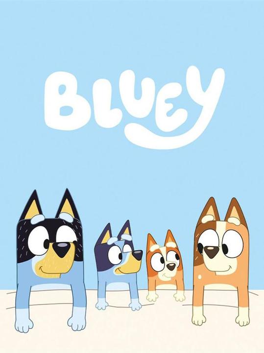 Bluey Cotton Beach Towel (140 x 70 cm)