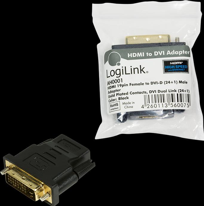Produktbild LogiLink Video Adapter (HDMI, 100 cm)