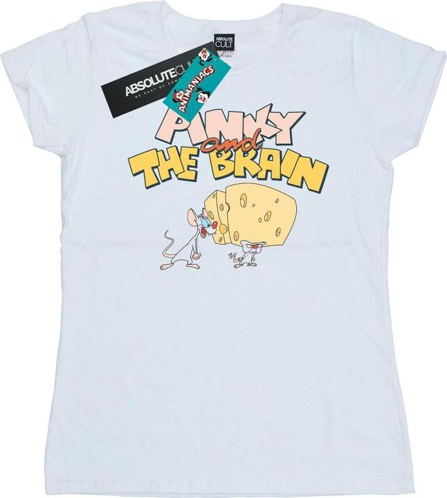 Produktbild Universal Textiles Pinky And The Brain Cheese Head TShirt (S)