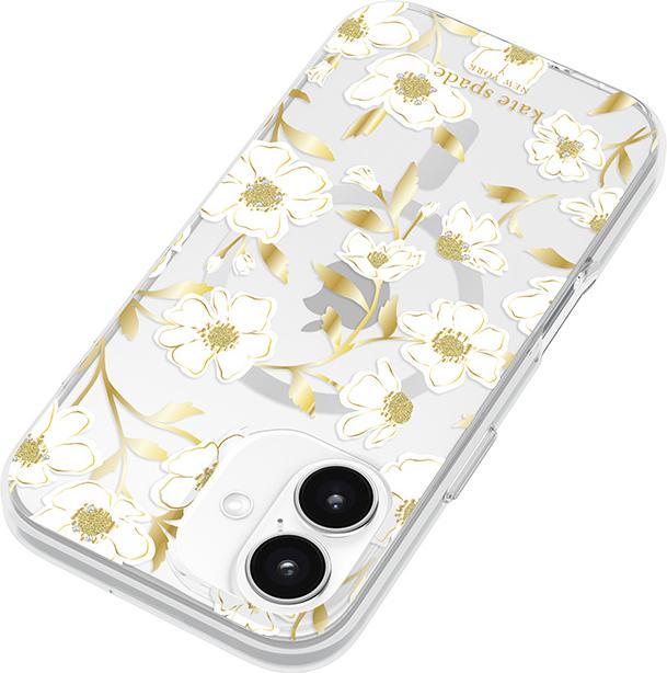 Actual product image Kate Spade Protective Gems MagSafe - iPhone 16 case (Sunshine Floral) (Apple iPhone 16)