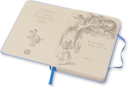 Image du produit Moleskine Carnet de notes Alice blanc (A6, Blanc, Couverture rigide)