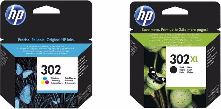Produktbild HP 302XL + 302 Tri-color