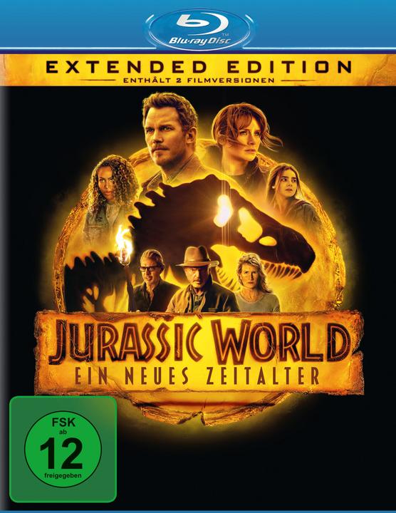 Jurassic World: Una nuova era - Blu Ray (Blu-ray 3D, 2022, Tedesco, Inglese)