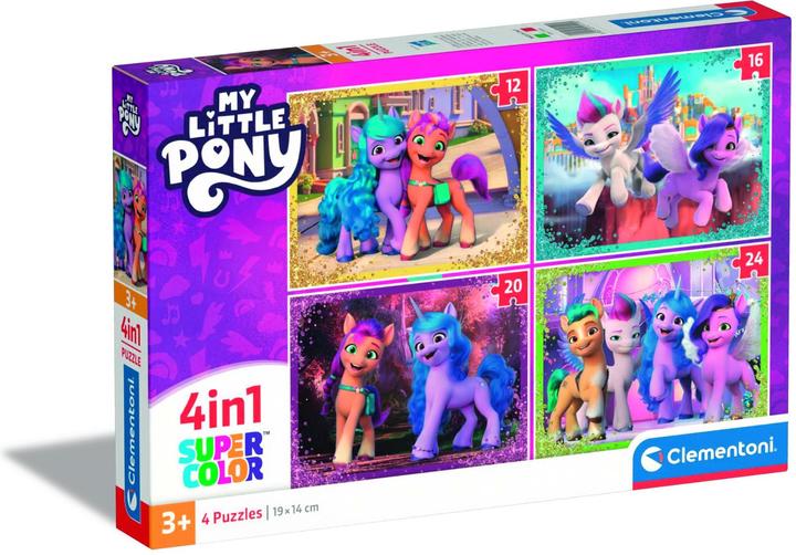 Actual product image Clementoni My Little Pony - 4 in 1 (4 pieces)