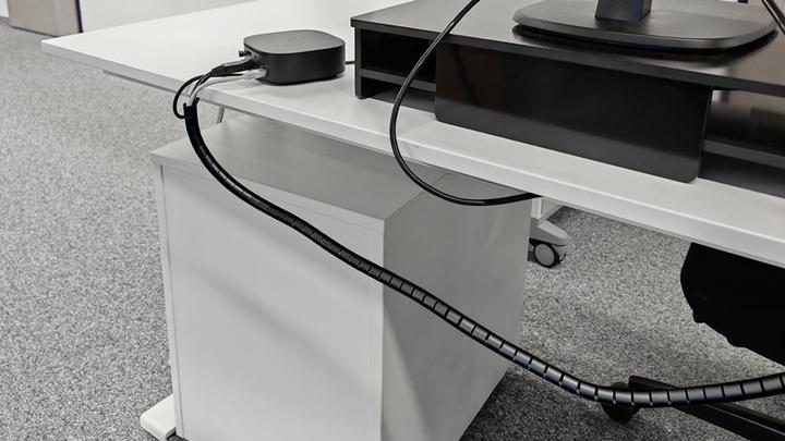 Immagine prodotto Steffen SET FAST COVER protezione cavi tipo guaina 15 mm nero (Tubo cavi, 200 cm)