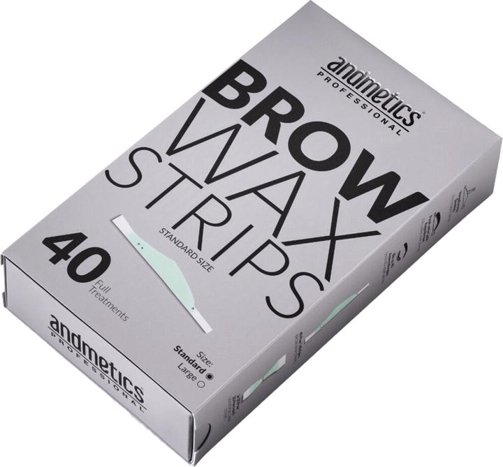 Produktbild Andmetics - Brow Wax Strips Men