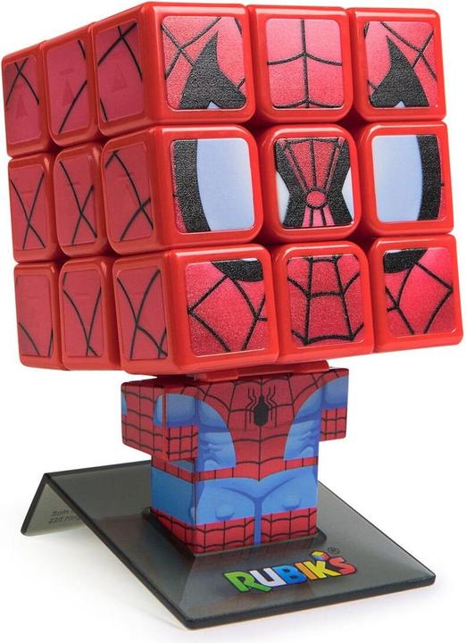 Actual product image Rubik's - Cubers 3x3 - Spider-Man (3 x 3)