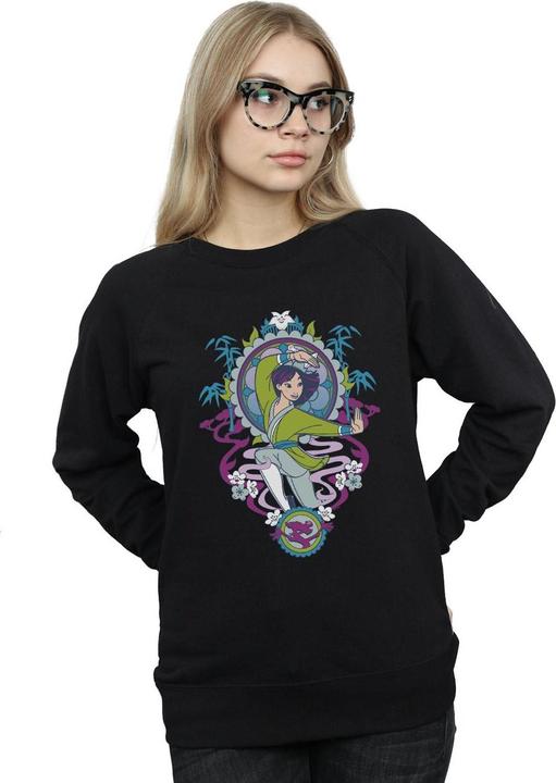 Actual product image Disney Womens/Ladies Mulan Ornamental Sweatshirt (M)