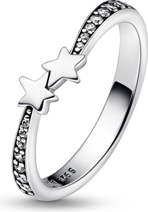 Actual product image Pandora Shooting Stars Sparkling Ring (54, 925 Silver)