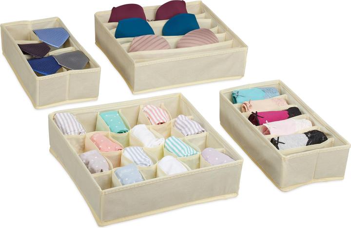 Produktbild Relaxdays Unterwäsche Organizer (32 x 32 x 9 cm, 9.20 l)