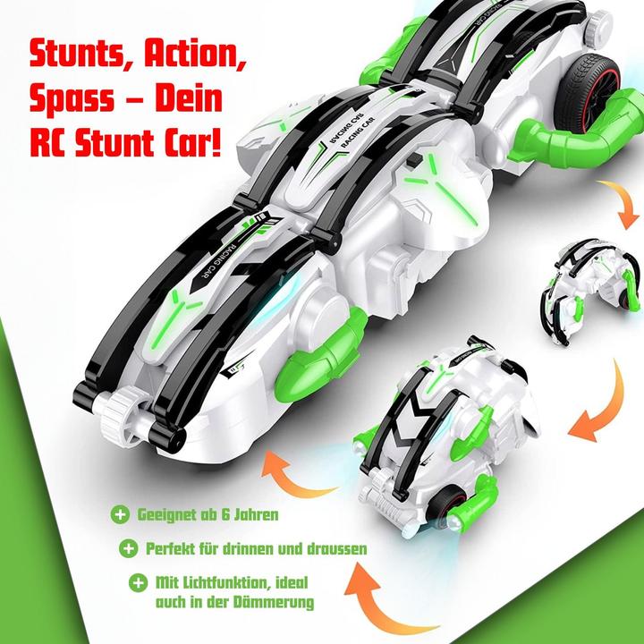 Produktbild Hermex RC Stunt Car Ferngesteuertes Auto Stunt-Auto Rennauto Spielzeugauto
