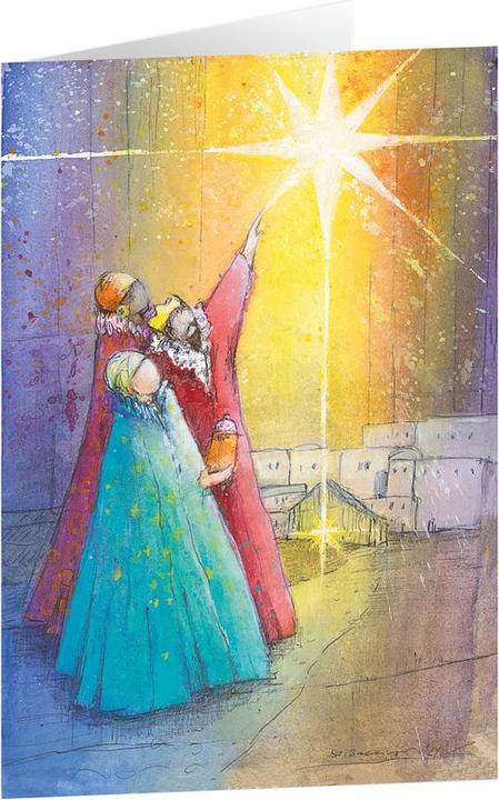 Produktbild Kunstkarten 'Stern über Bethlehem' 6 Stk. (6 Stk.)