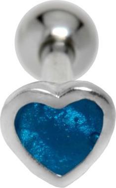 Immagine prodotto Bijouteria Piercing orecchio (Ottone con placcatura in argento, Email, Acciaio chirurgico 316L)