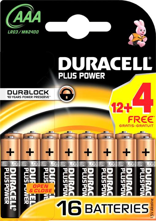 Image du produit Duracell Plus (16 pcs, AAA)