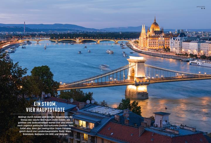 Produktbild BILDATLAS Donau (Deutsch, Carsten Heinke, Jörg Modrow, 2022)