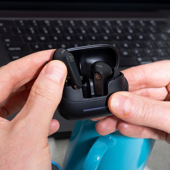Productafbeelding JLab Audio JLAB JBuds Pods ANC TWS Headphones black (ANC, 56 h, Draadloze)