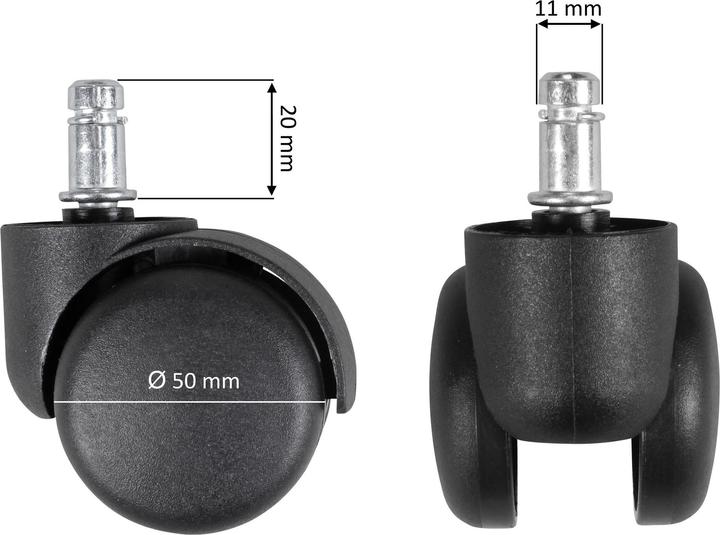 Actual product image Amstyle Rollers