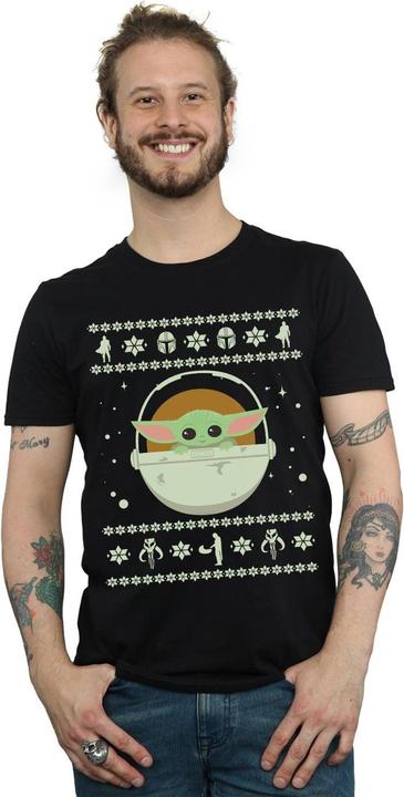 Produktbild Star Wars The Mandalorian The Child Christmas TShirt (5XL)