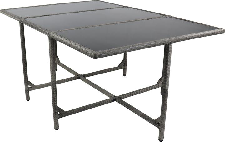Produktbild VCM Ratten Gartentisch Balkontisch Raloso (170 cm)