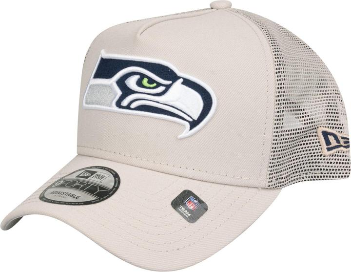 Produktbild New Era A-Frame Mesh Trucker Cap - Seattle Seahawks Stone