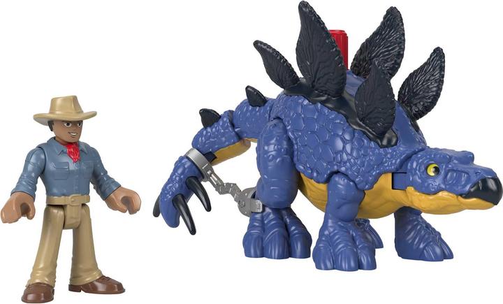 Produktbild Imaginext Stegosaurus & Dr. Grant