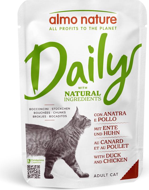 Almo Nature Daily Menu Huhn & Ente (Adult, 1 Stk., 70 g)