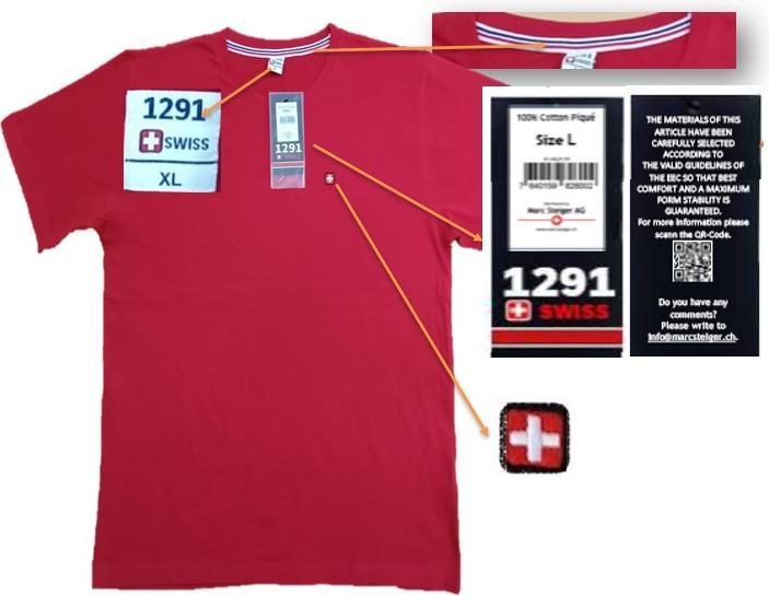 Immagine prodotto TopSpirit 1291SWISS T-Shirt (XL)