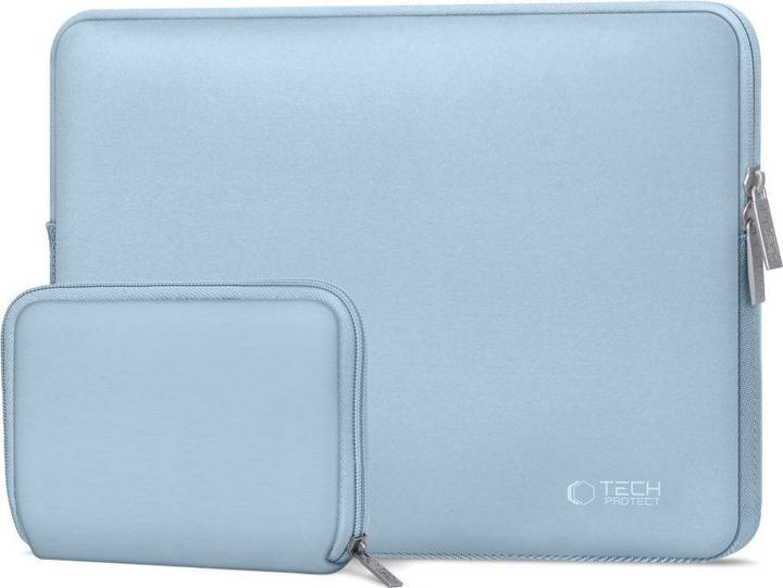 Produktbild Tech-Protect Neoslim Laptop Sleeve 13-14" with accessory pouch - Blue (14")