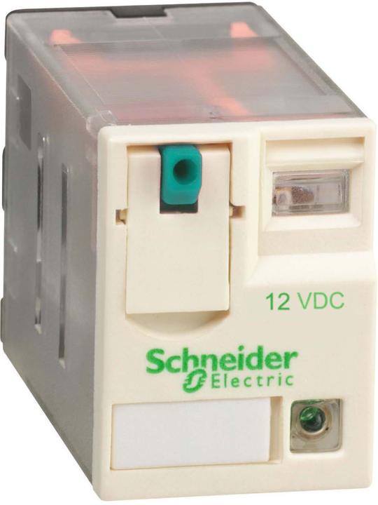 Produktbild Schneider Electric 8 pin relay 12 Vdc coil DPDT,12 A w/led