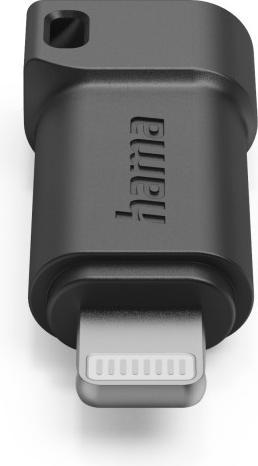 Produktbild Hama USB-C-Adapter auf Apple Lightning-Stecker, MFI, Schwarz (Lightning, USB Typ C)