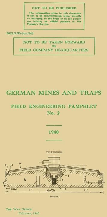 Immagine prodotto German Mines And Traps (Inglese, Il Ministero della Guerra, 2022)