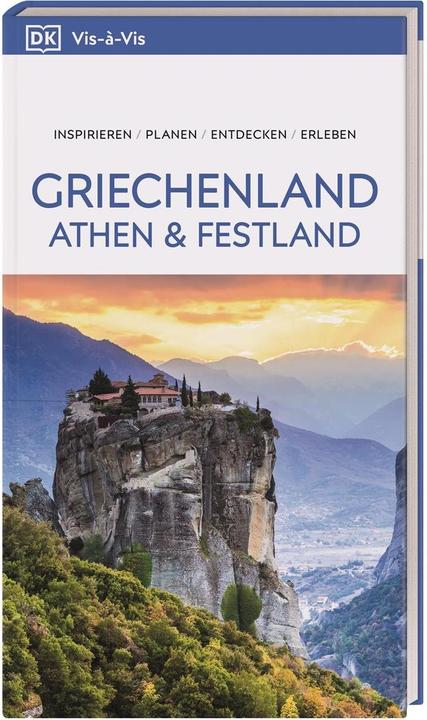 Image du produit Vis-à-Vis Reiseführer Griechenland, Athen & Festland (Allemand, DK Verlag Voyage, 2024)