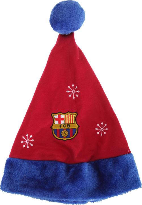 FC Barcelona Weihnachtsmütze Nikolausmütze mit Logo
